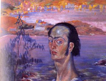 Salvador Dali : self-portrait with the neck of raphael